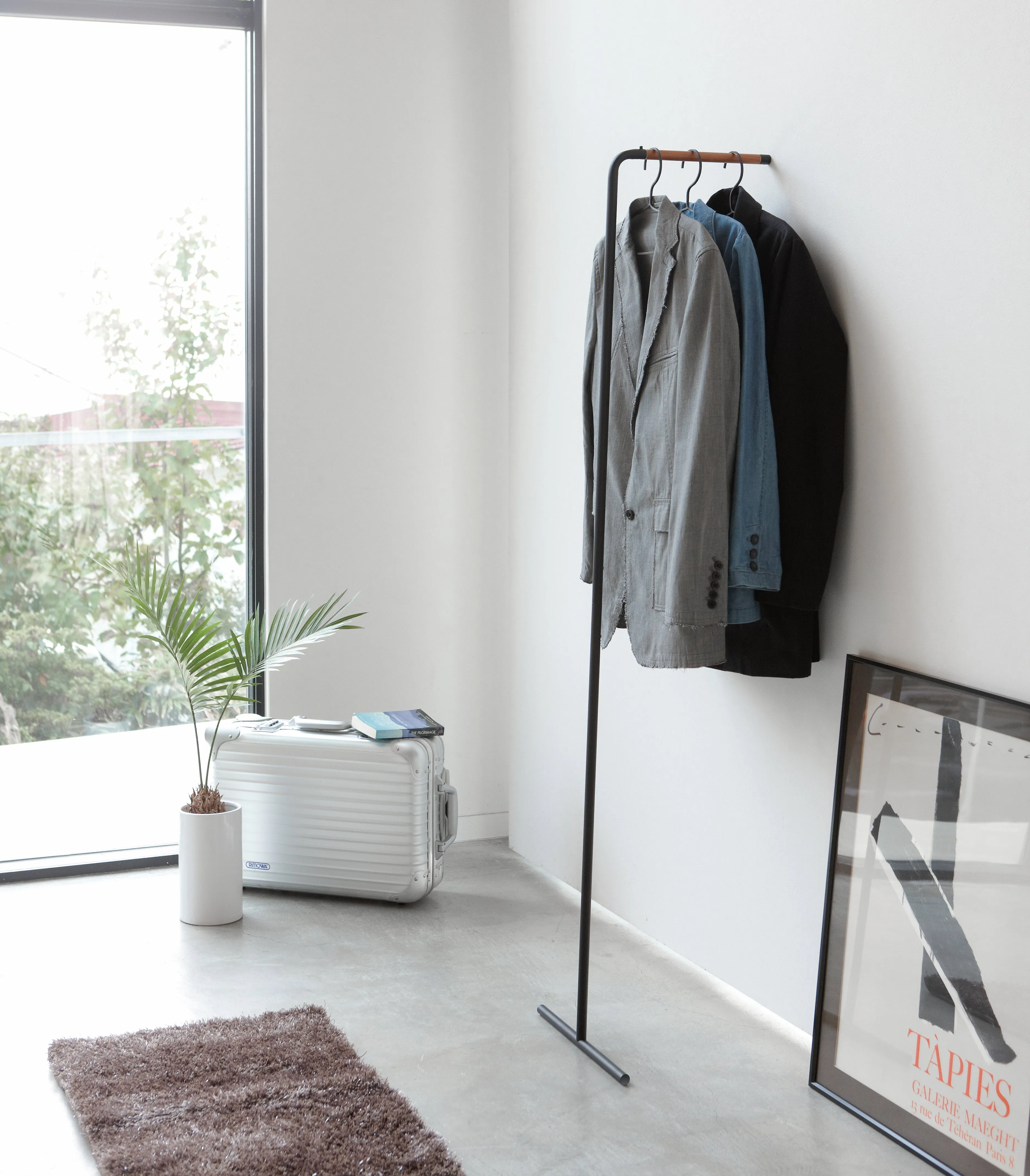 Leaning Coat Rack (63" H)  - Steel from Yamazaki Home