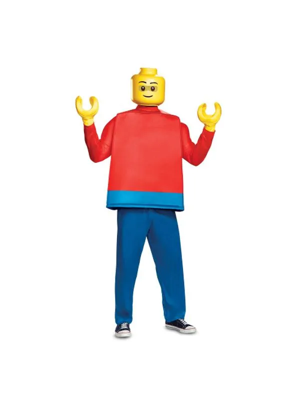 Lego Guy Costume Adult