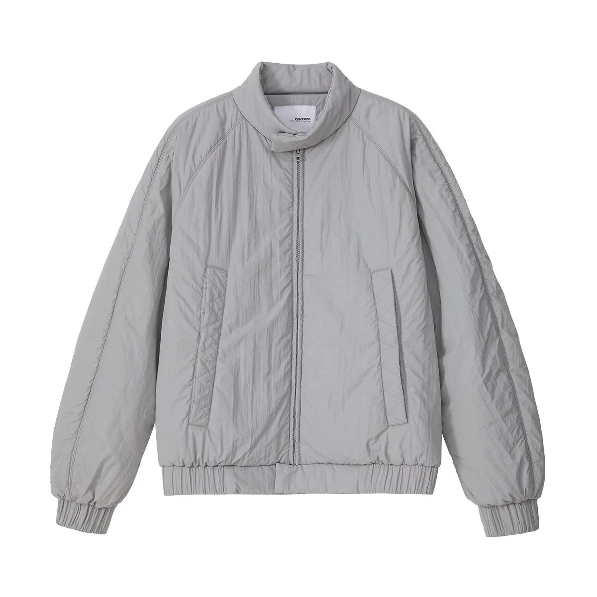 Light Gray Puffer Jacket