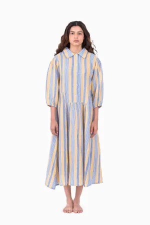Linen Jane Dress-Vern Yellow