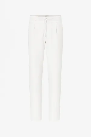 Linen Jogger - White