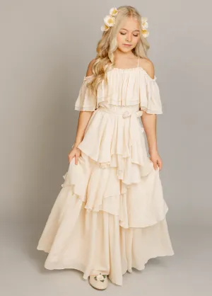 Litta Dress in Cream