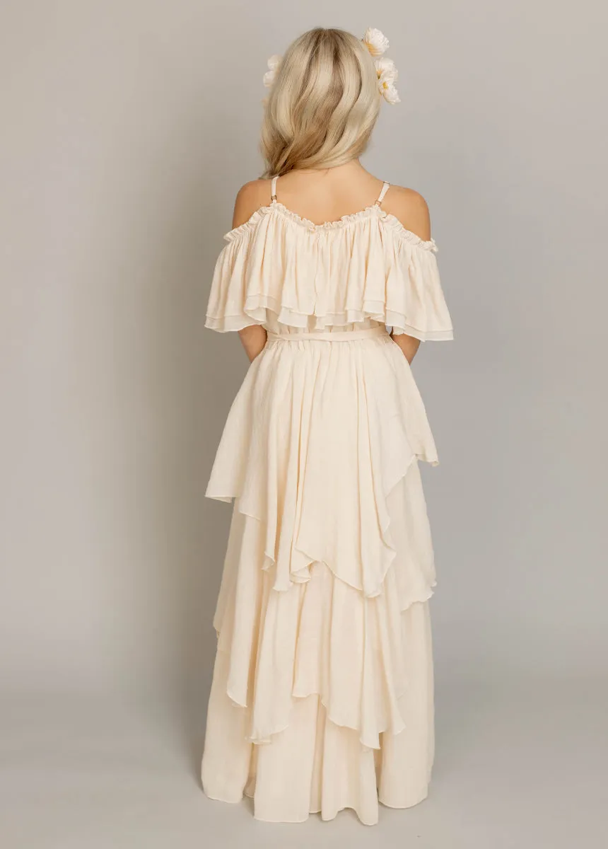 Litta Dress in Cream