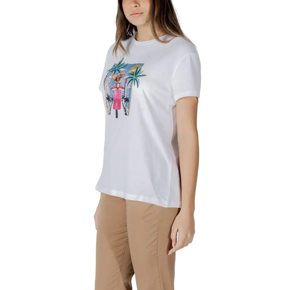 Liu Jo White Cotton Tops & T-Shirt