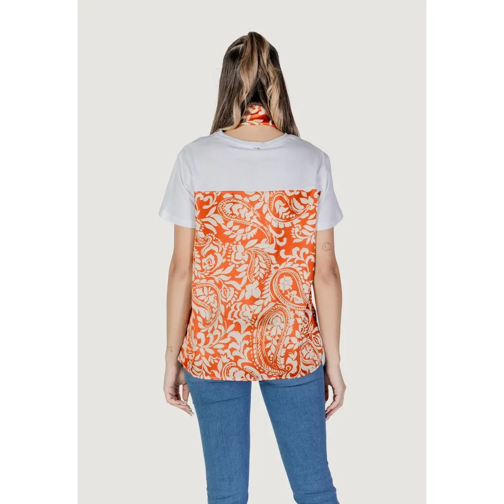 Liu Jo White Polyester Tops & T-Shirt