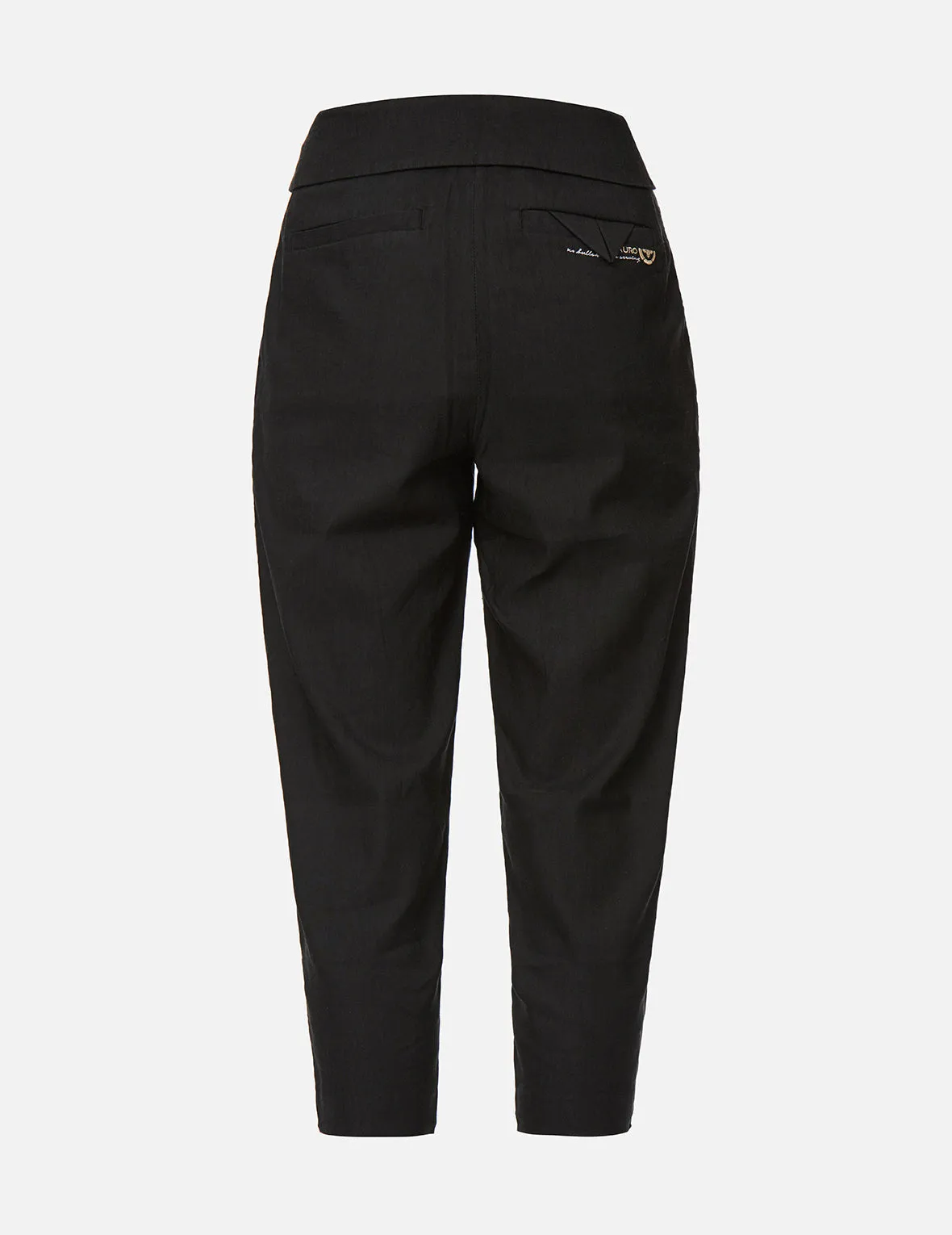 Logo Embroidery Tapered Pants