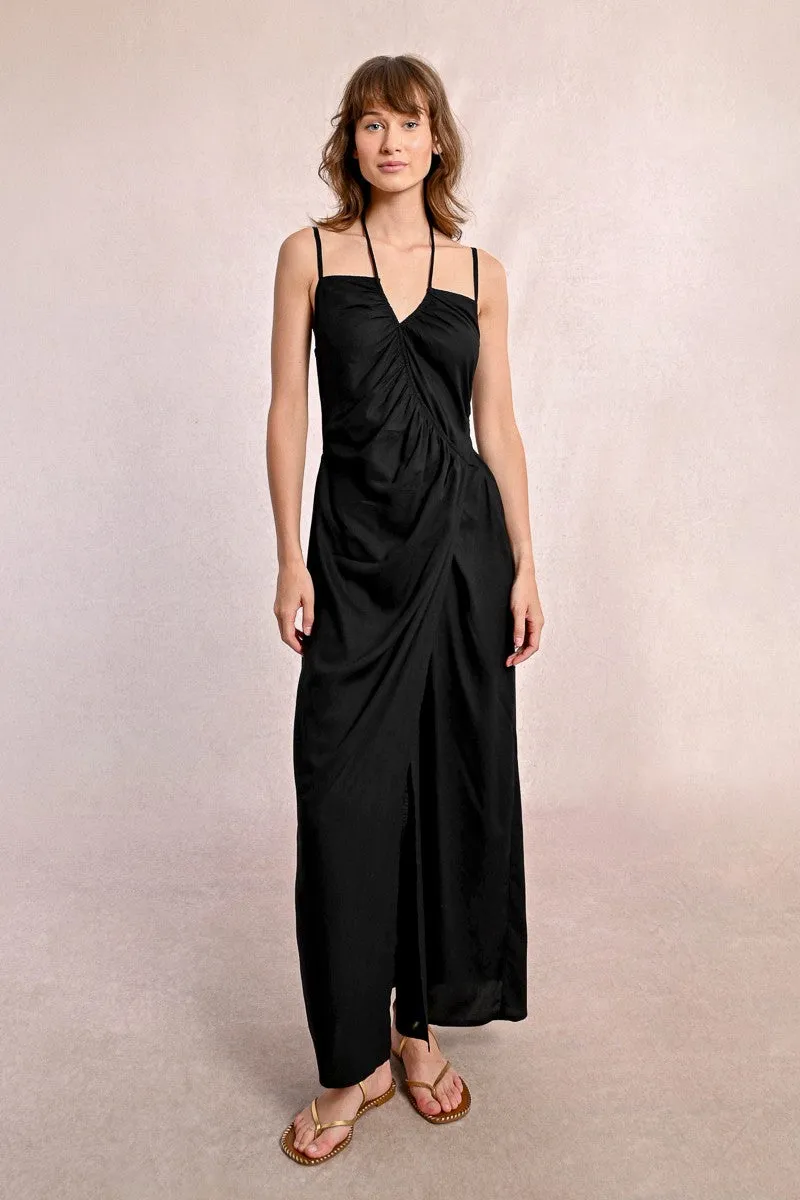 LONG ASYMMETRICAL DRESS
