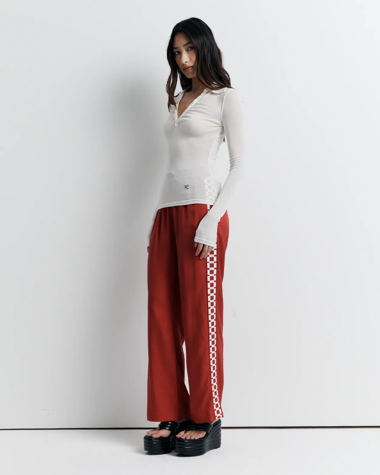 Louise Knit Top | White