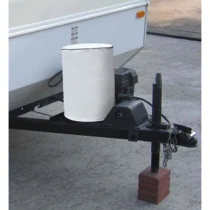 LP Tank Cover 20 Lb. Single Polar White