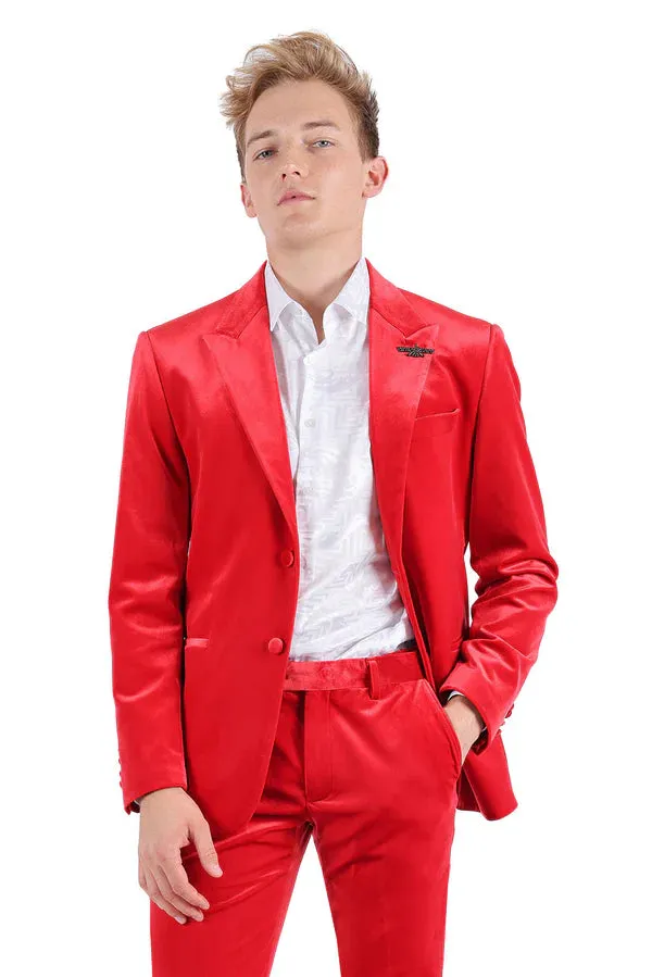 Lush Velvet Men's Blazer by Vercini