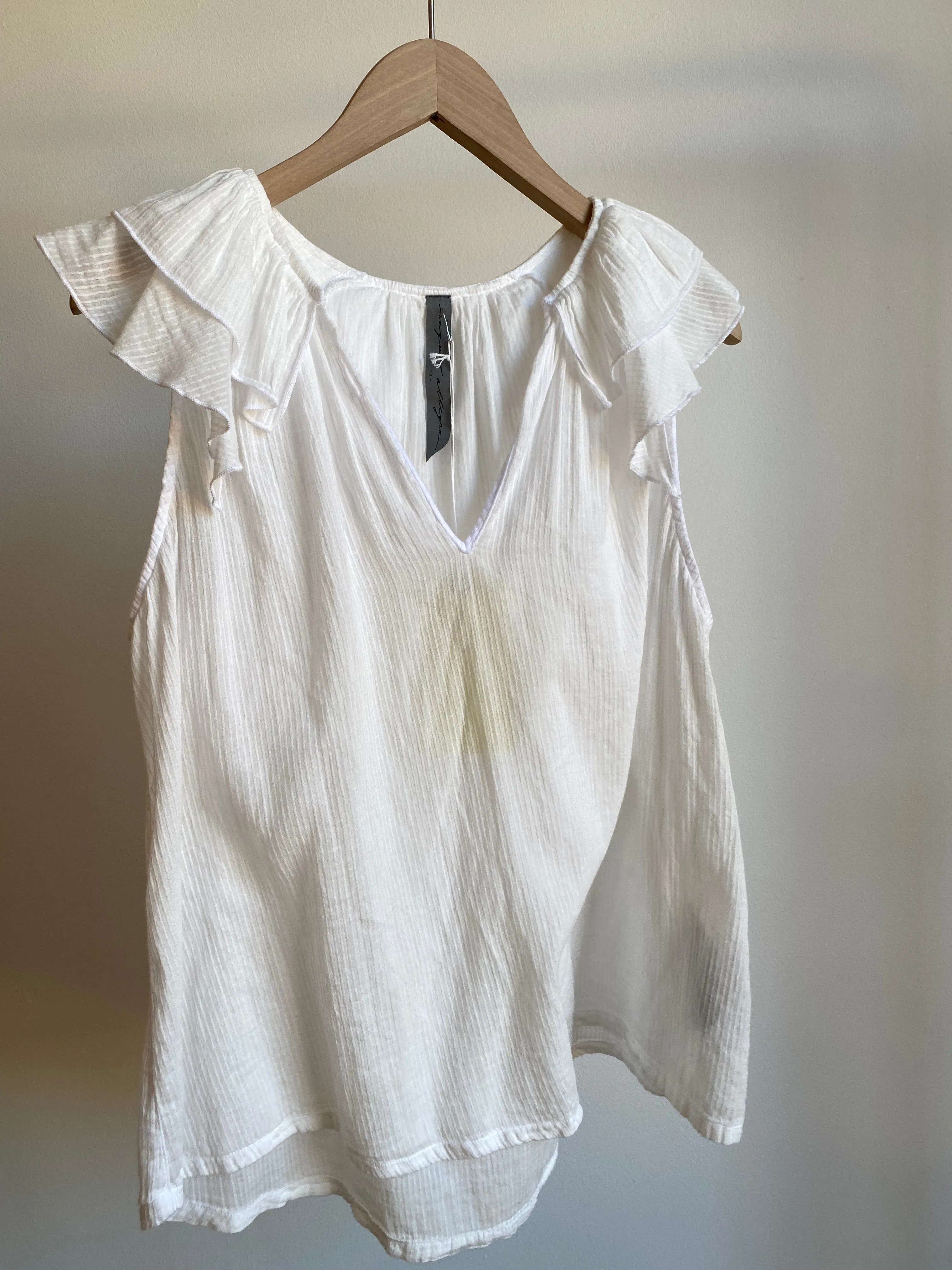 Magnolia Blouse, Optic White