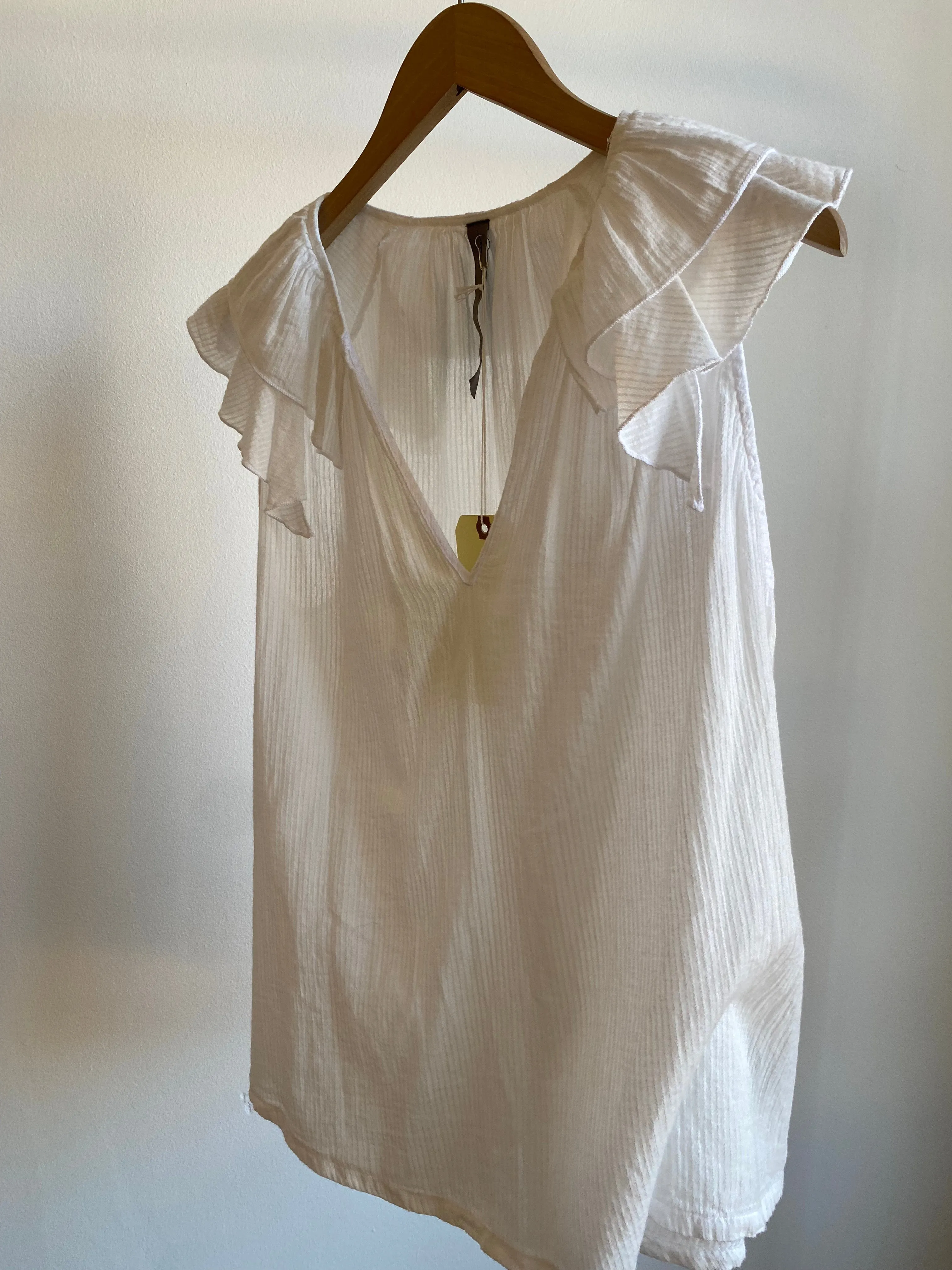 Magnolia Blouse, Optic White