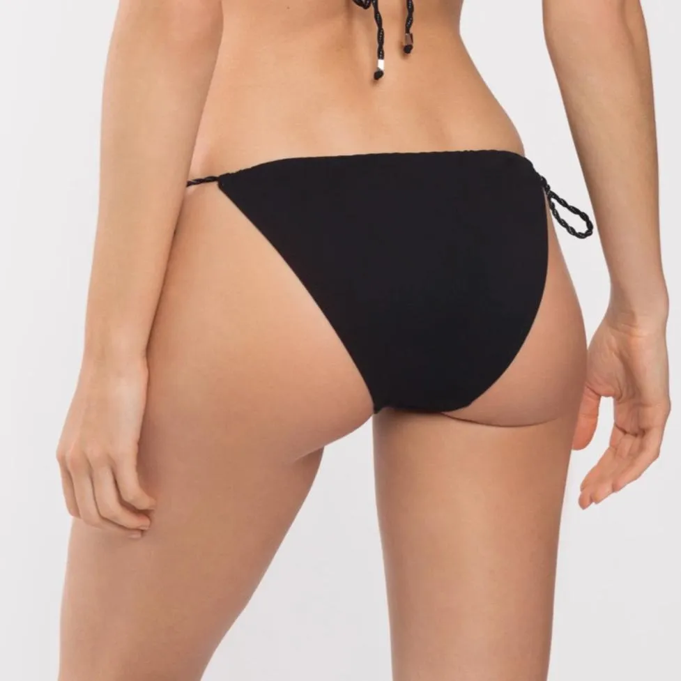 Maison Lejaby Drape Tie Side Skinny Bikini Briefs