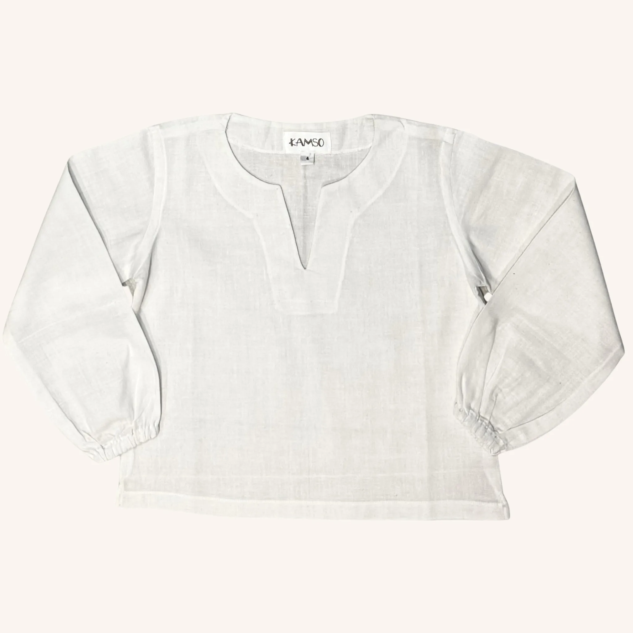 Mali Shirt | Eggshell White