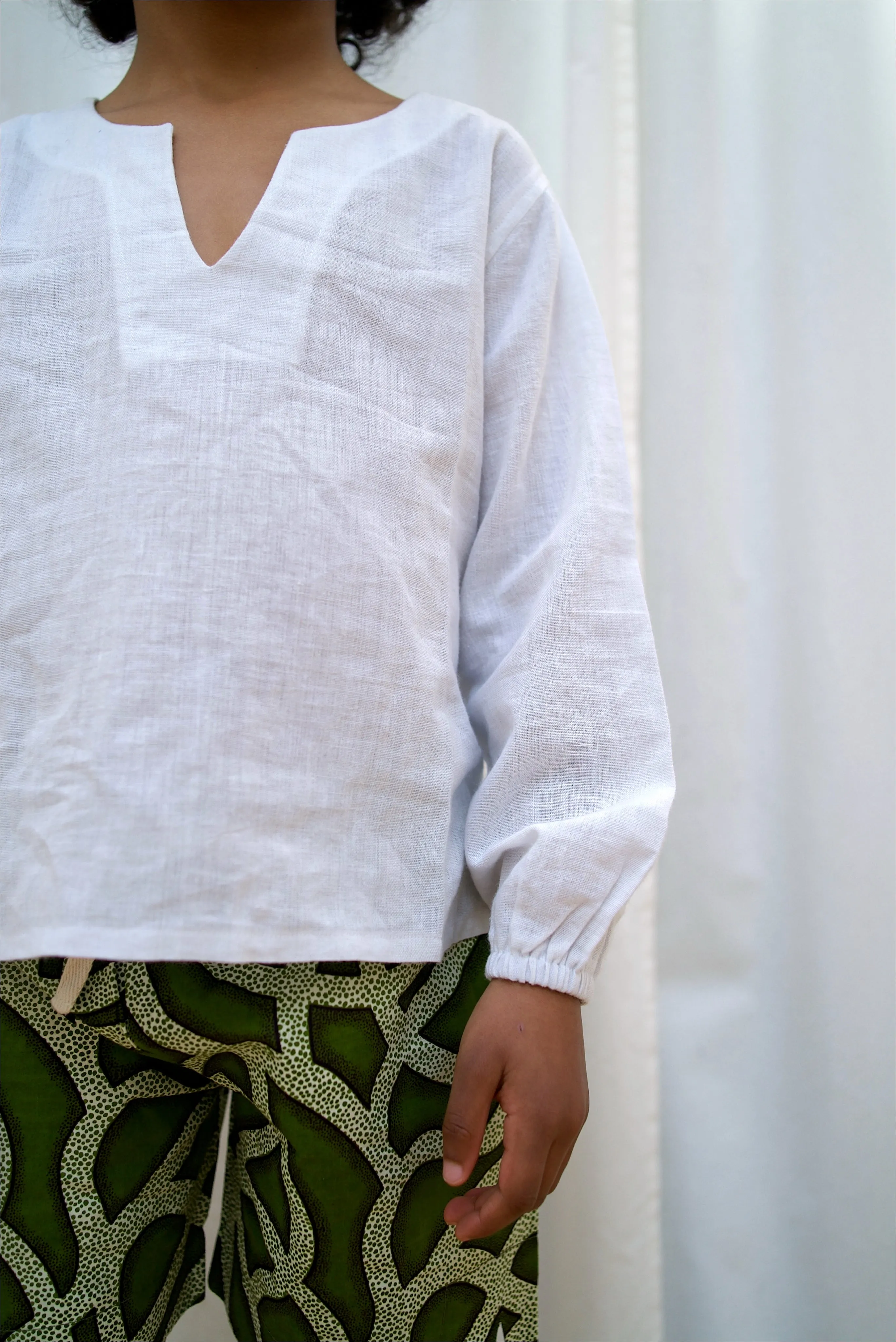 Mali Shirt | Eggshell White