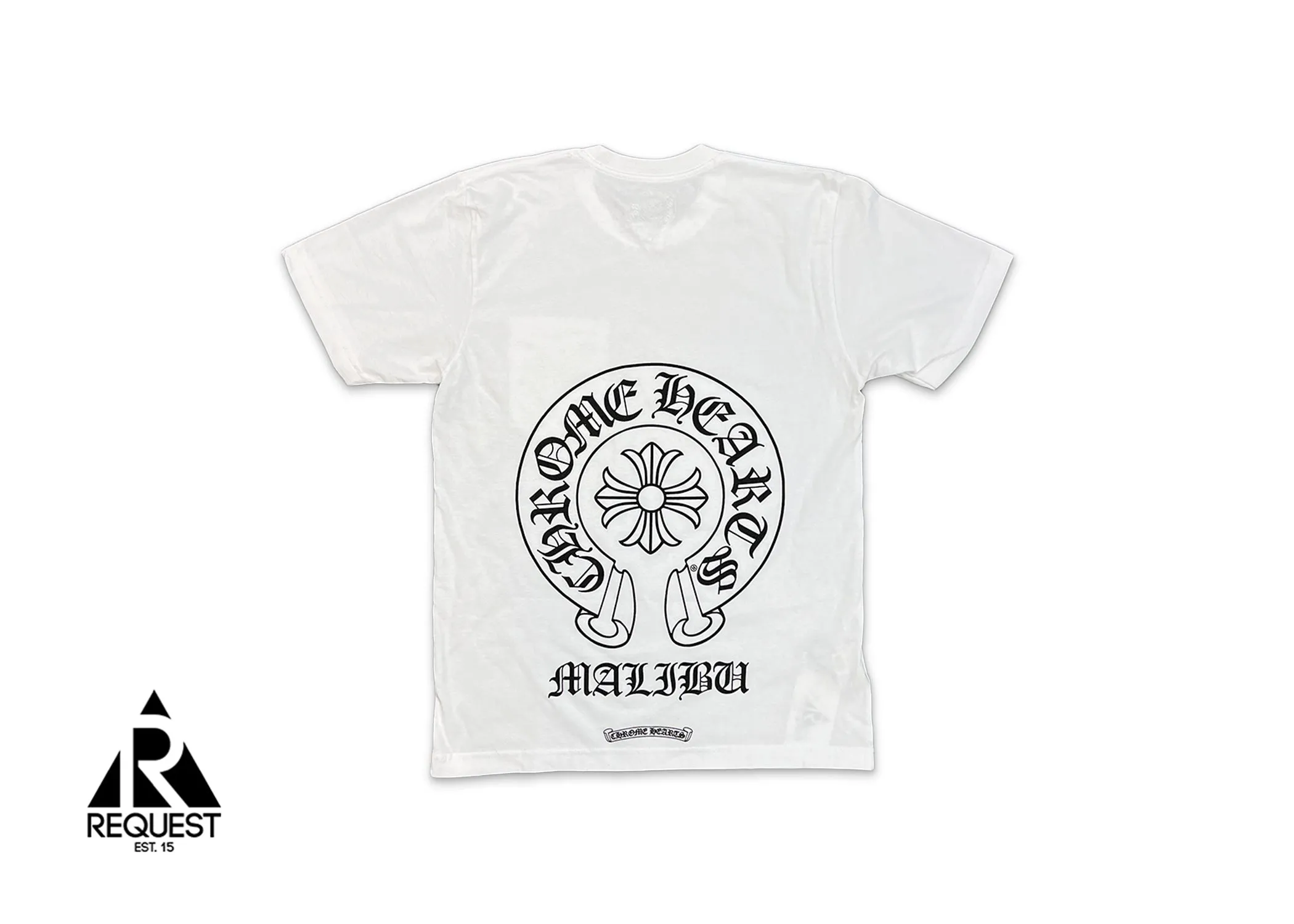 Malibu Horseshoe Tee "White"