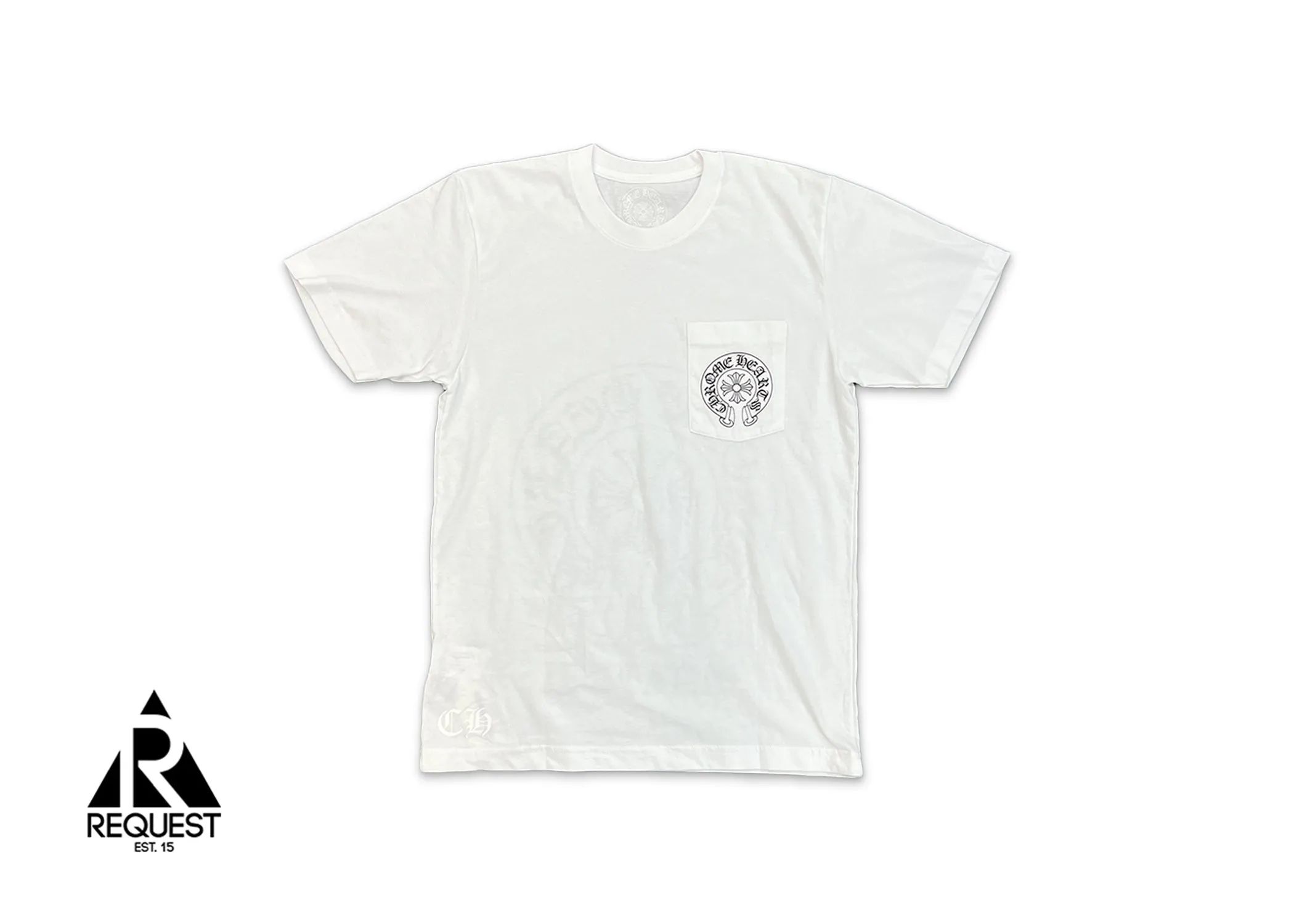 Malibu Horseshoe Tee "White"