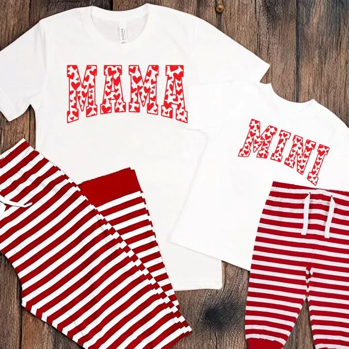 Mama Mini Matching Pyjamas