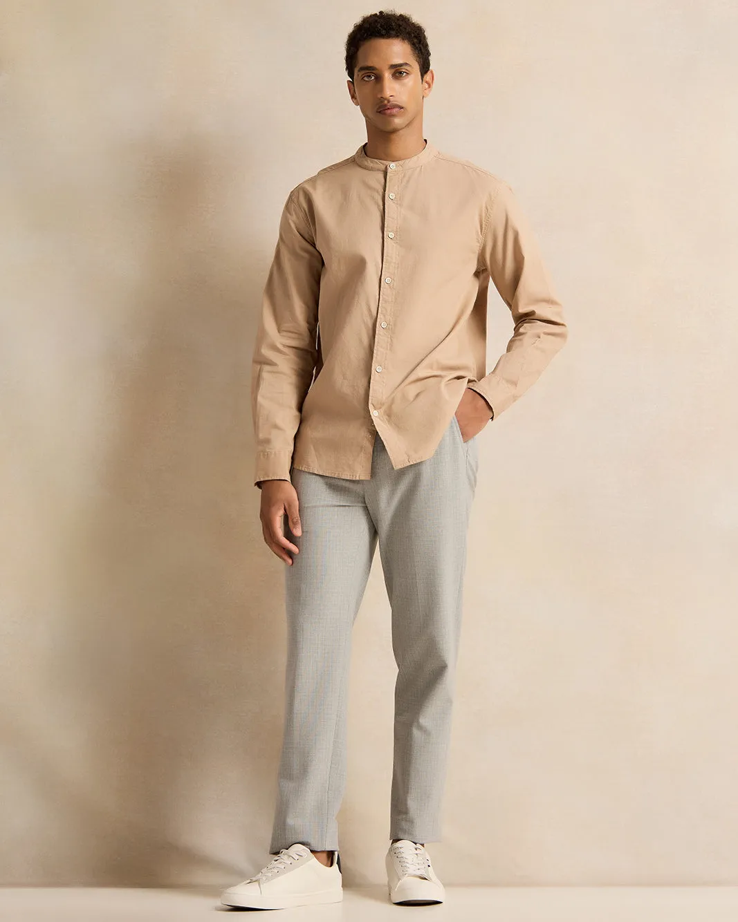 Men Grey Chino Pants