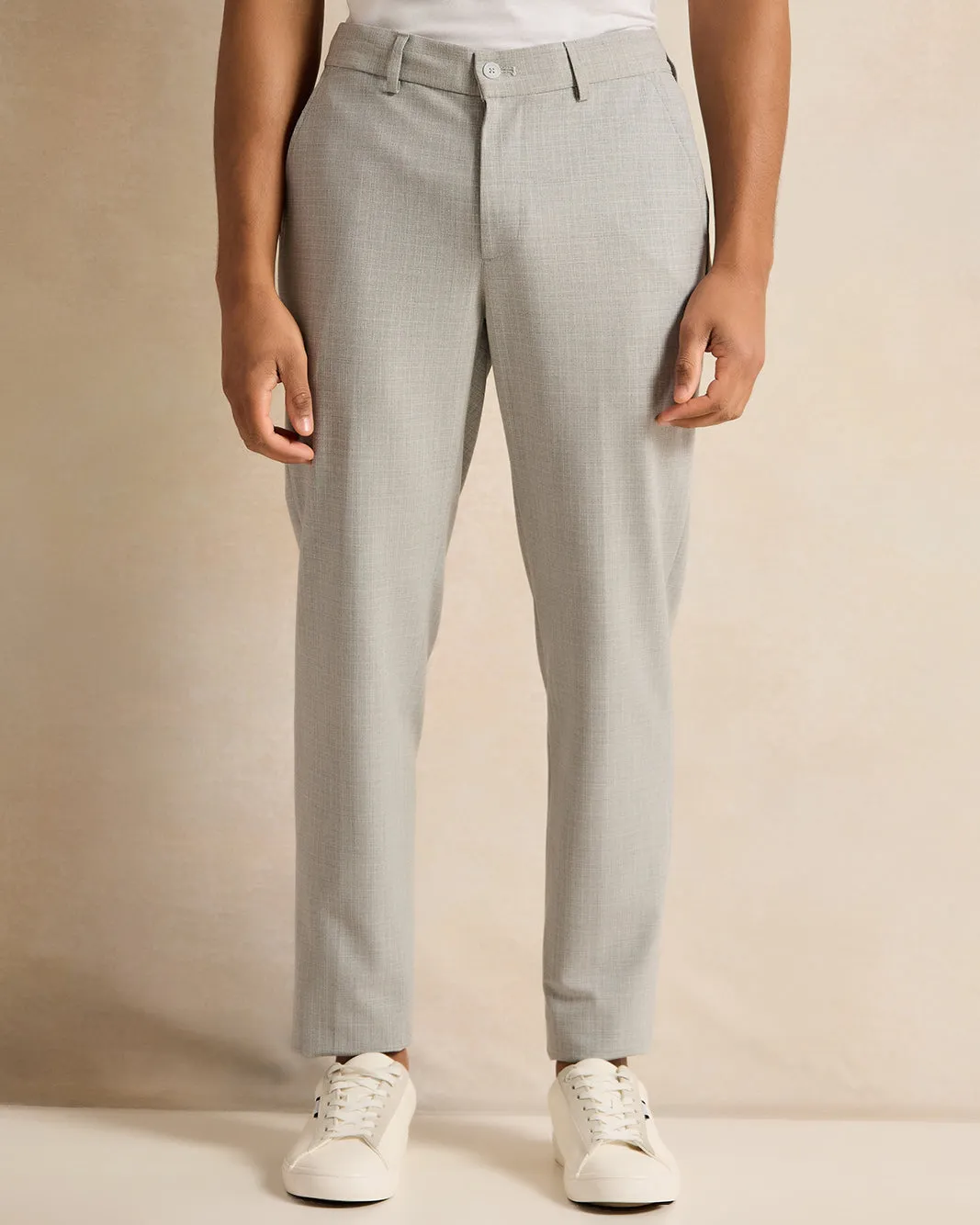 Men Grey Chino Pants