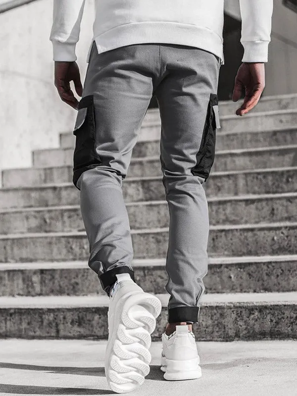 Men's Woven Splice Tapered Pants