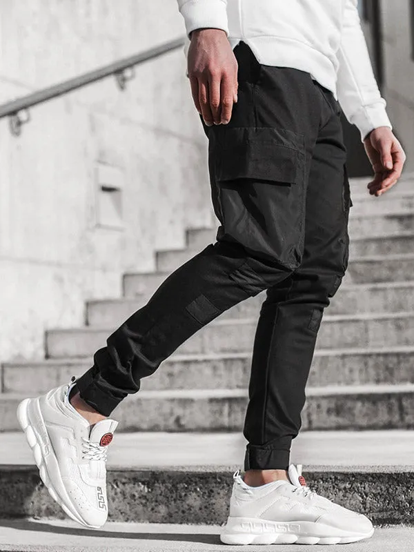 Men's Woven Splice Tapered Pants