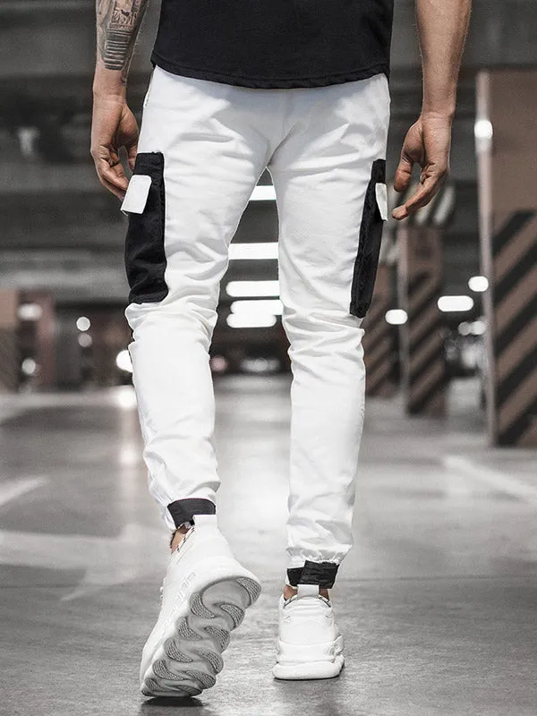 Men's Woven Splice Tapered Pants