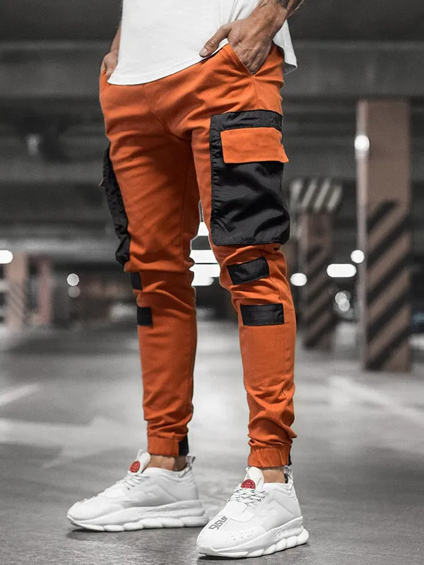 Men's Woven Splice Tapered Pants