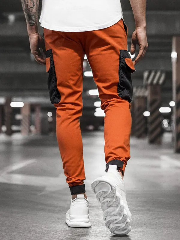 Men's Woven Splice Tapered Pants