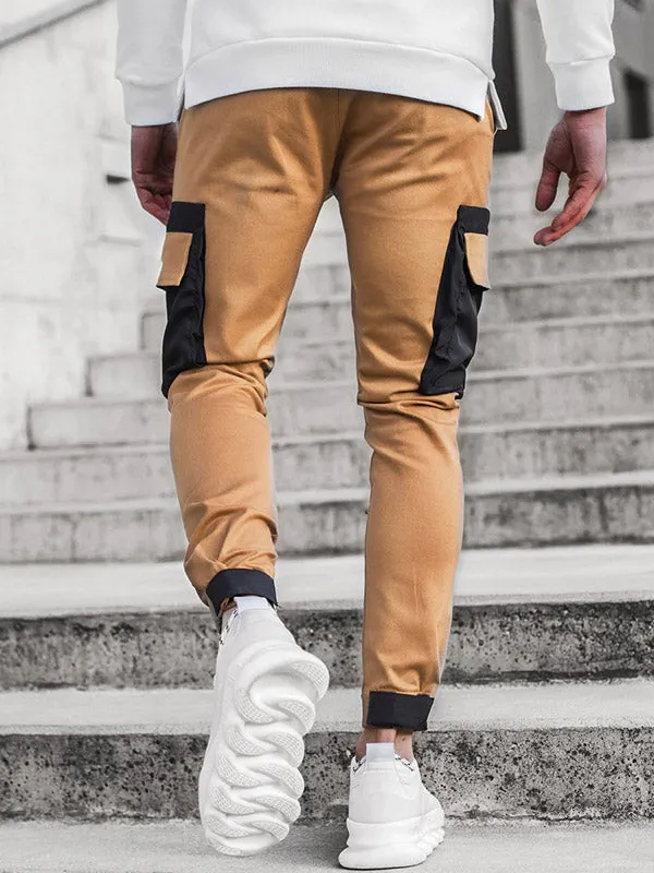 Men's Woven Splice Tapered Pants