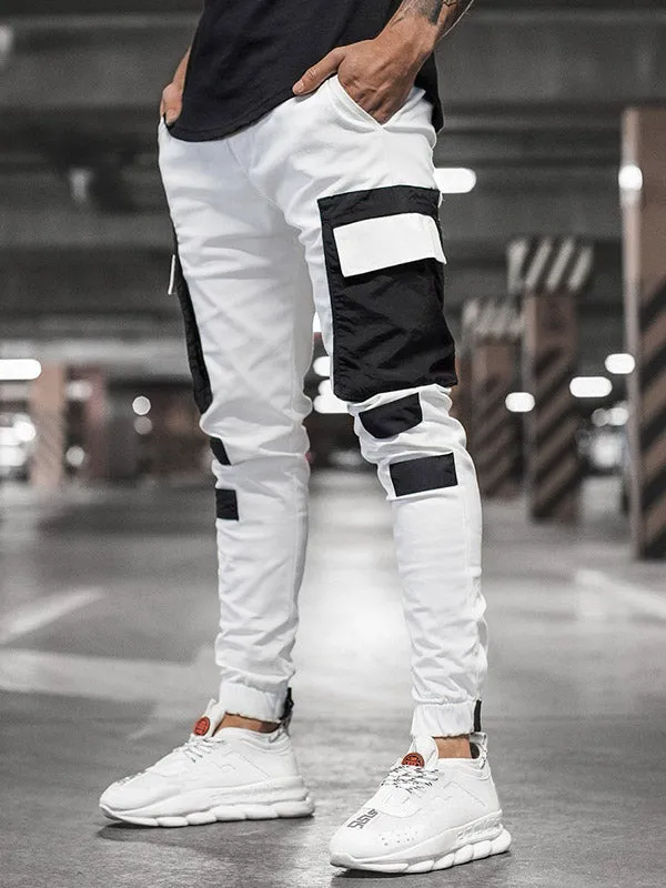 Men's Woven Splice Tapered Pants