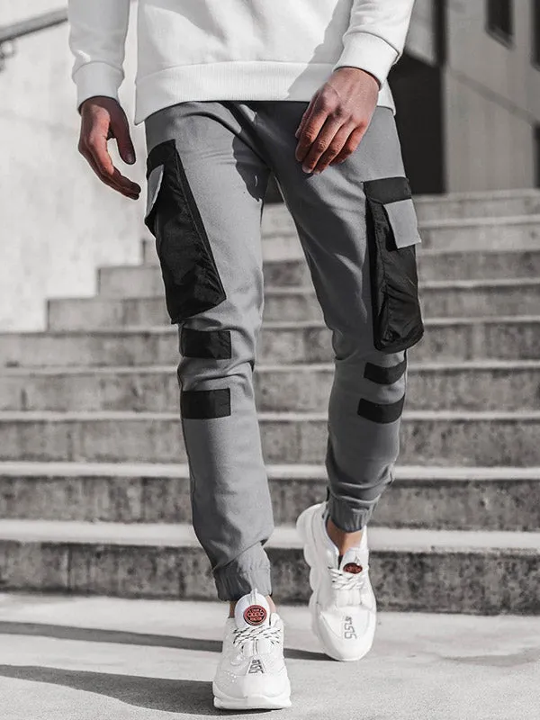 Men's Woven Splice Tapered Pants