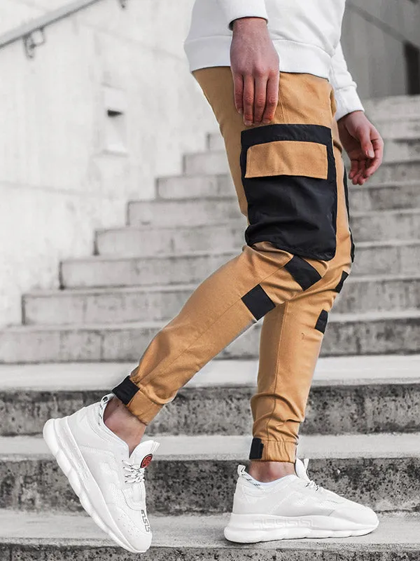 Men's Woven Splice Tapered Pants