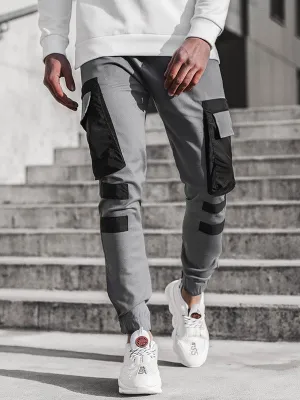 Men's Woven Splice Tapered Pants