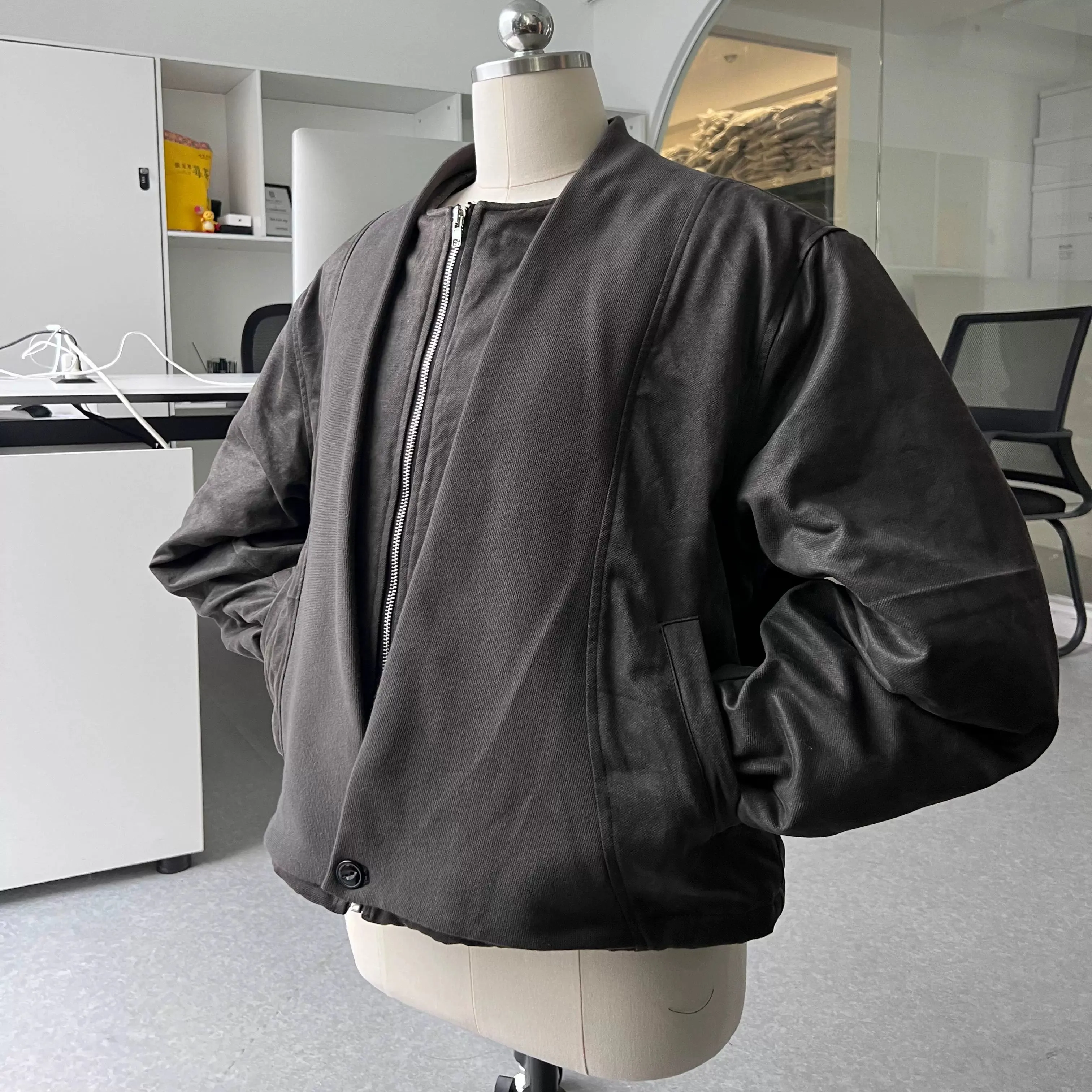 Minimalist Bomber Jacket