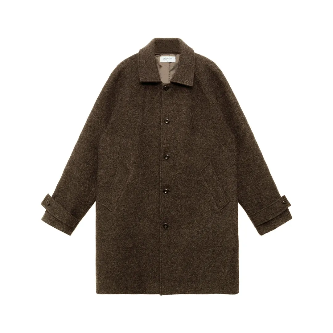 Minimalist Wool Overcoat