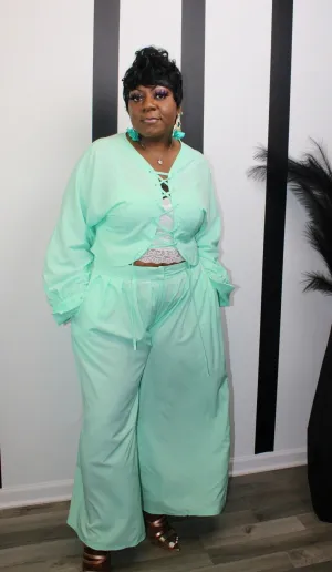 Mint To Be Two Piece Set