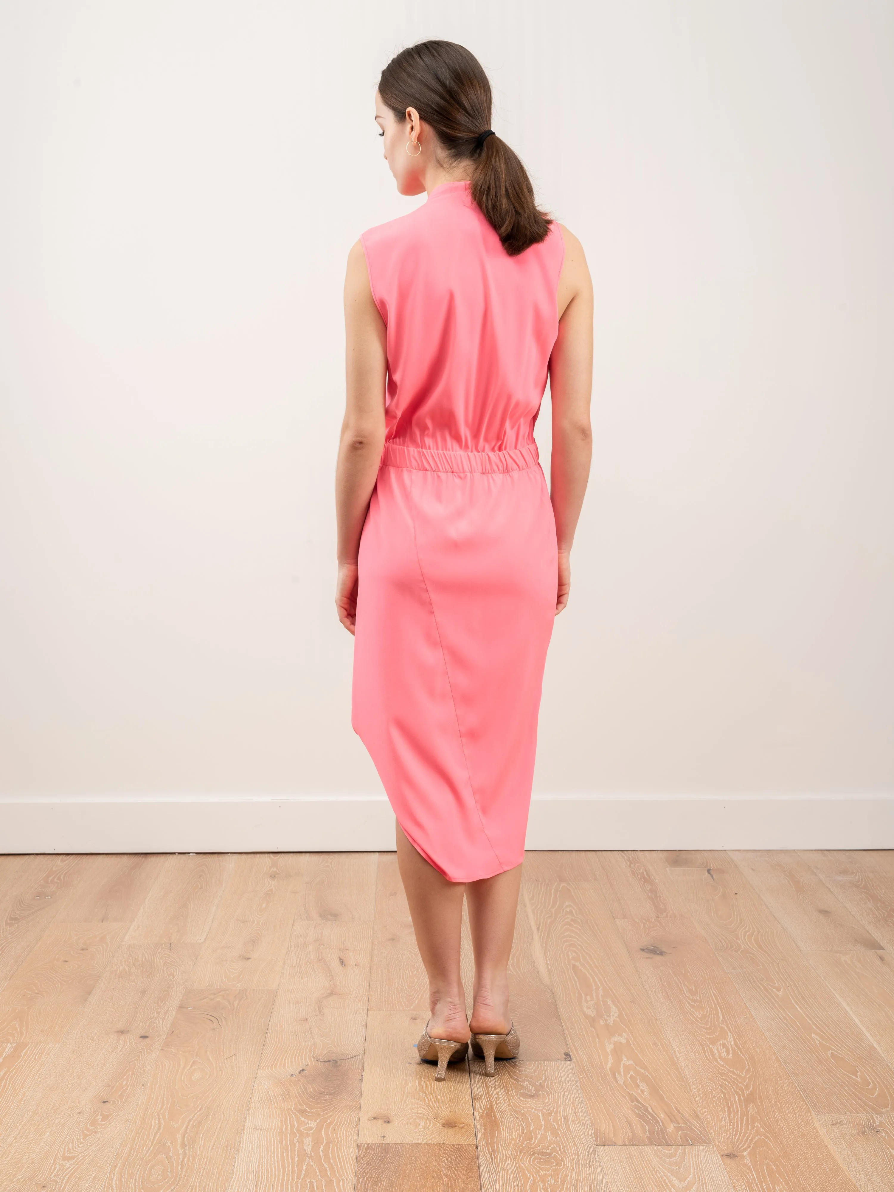 mio dress - neon rose