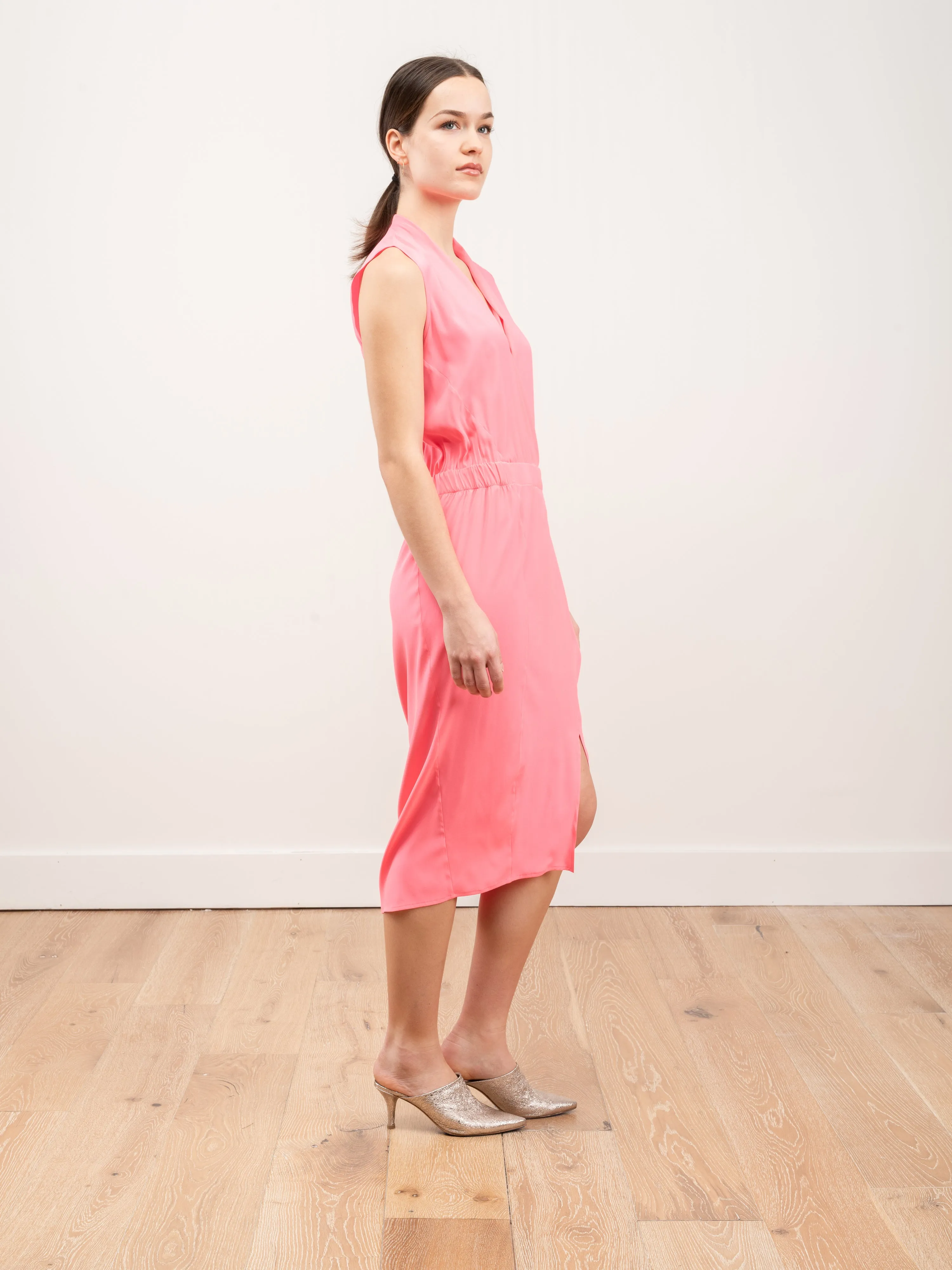 mio dress - neon rose