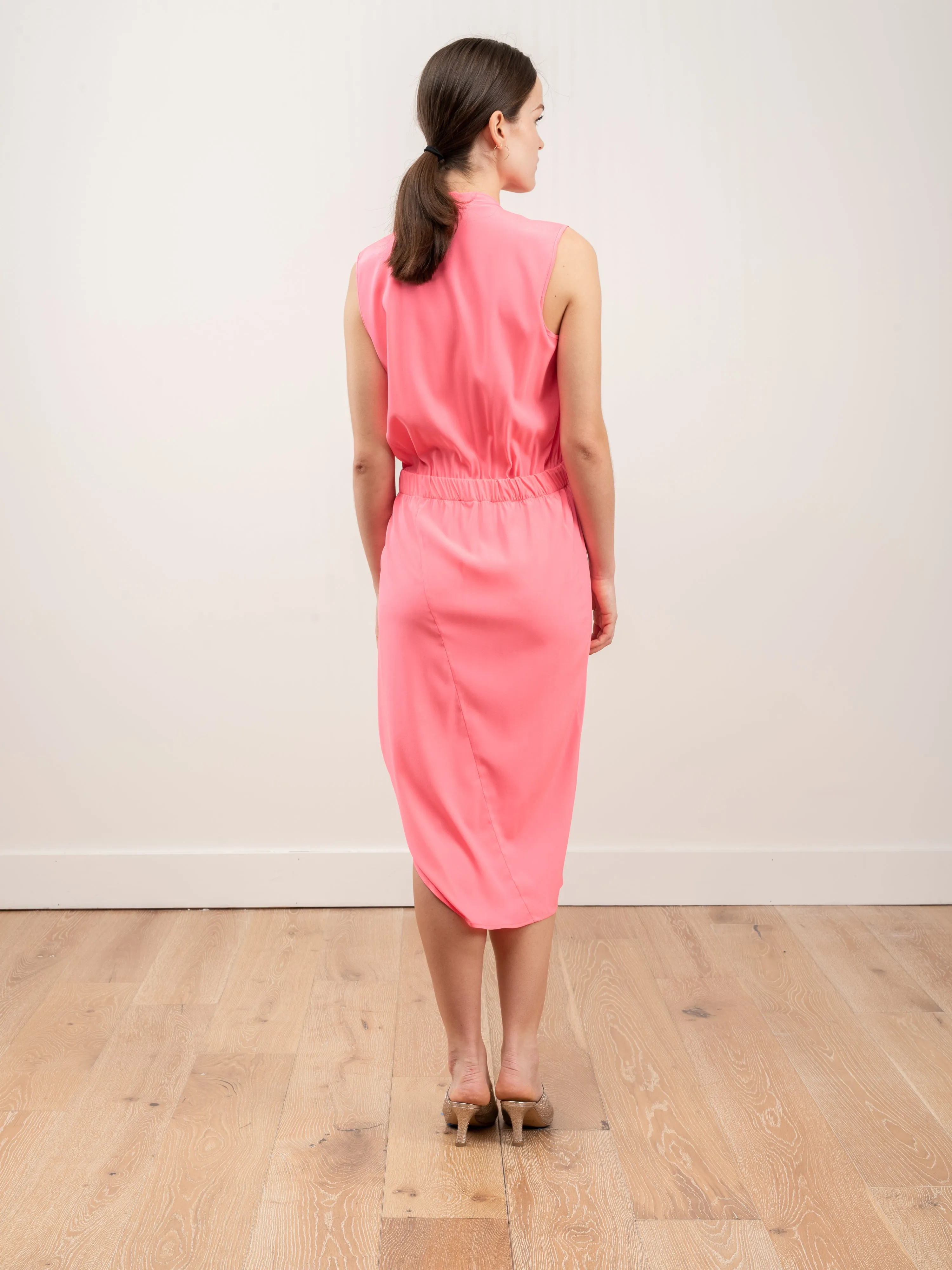 mio dress - neon rose