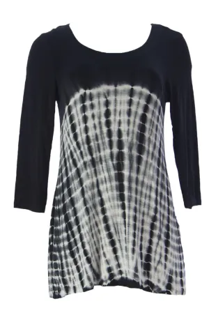 Miraclebody by Miraclesuit Women's Black BFF Sun Rise Wash Swing Top