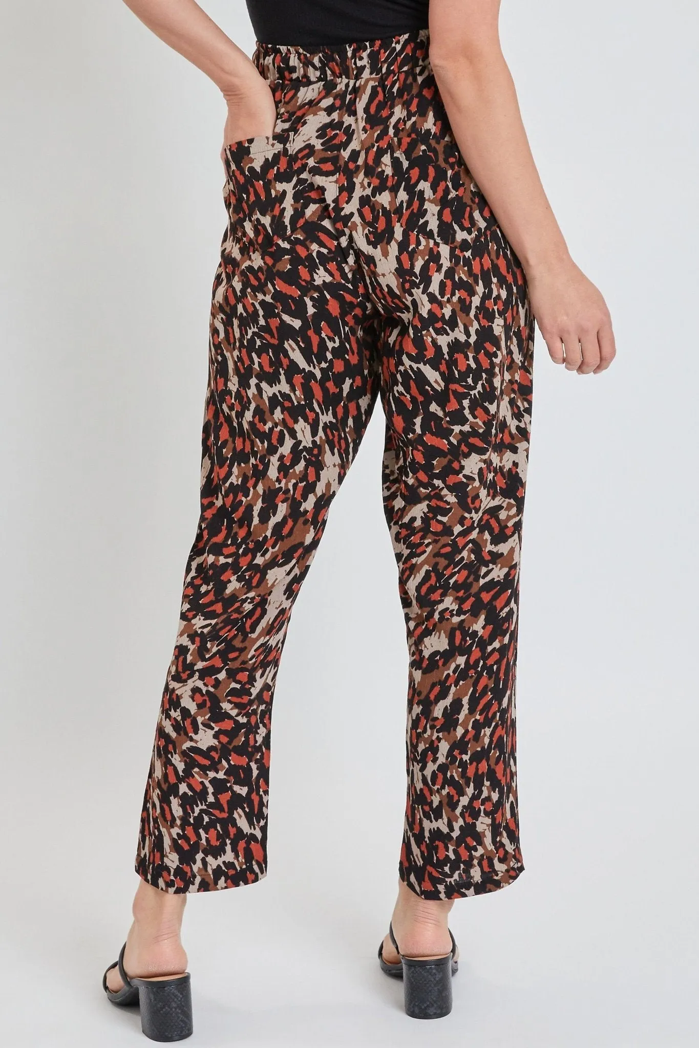 Missy Straight Tapered Drawstring Waistband Pants , Pack Of 6