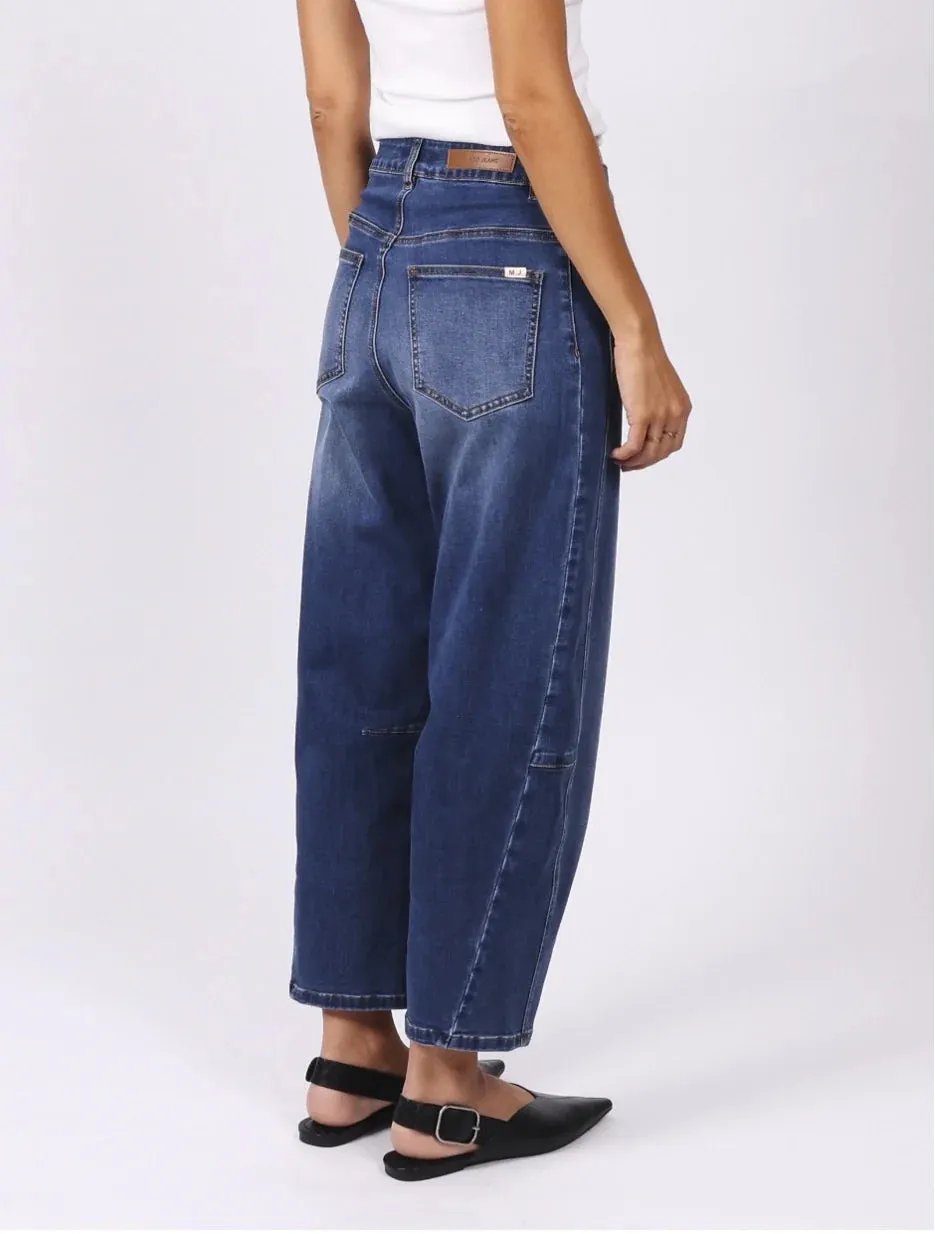 MONACO DENIM TONI BARREL JEANS