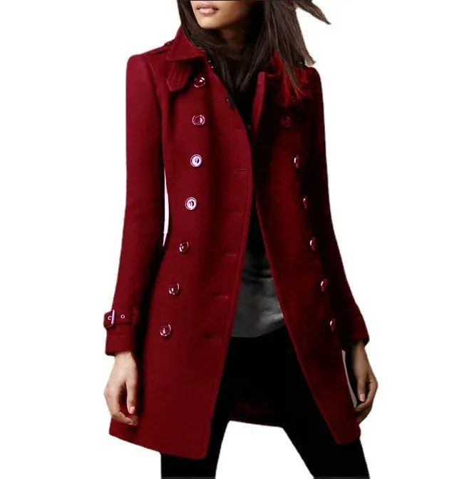 MONICA | DOUBLE BREASTED COAT