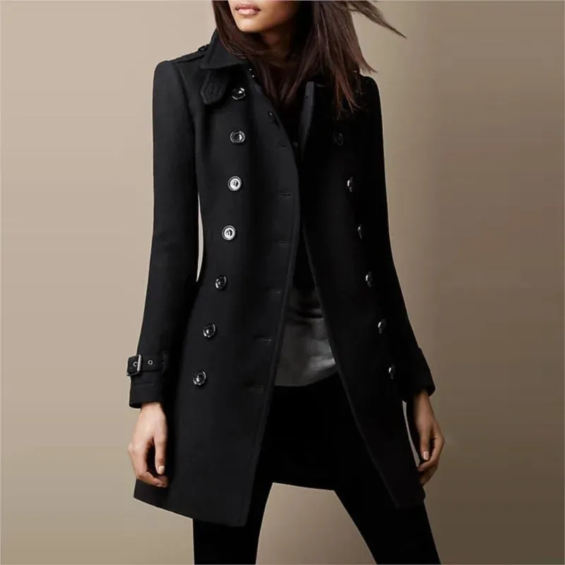MONICA | DOUBLE BREASTED COAT