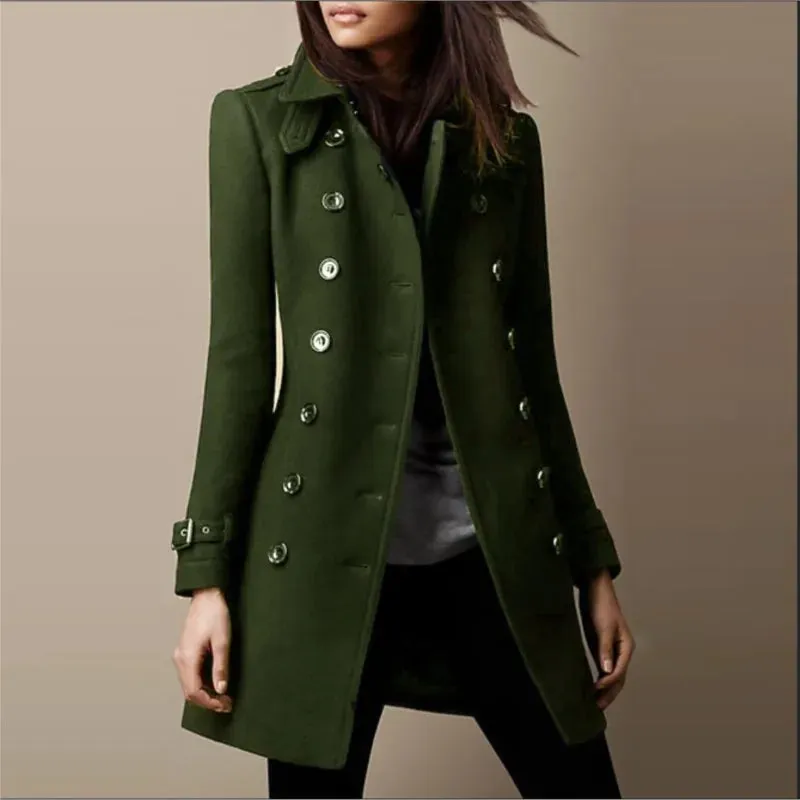 MONICA | DOUBLE BREASTED COAT
