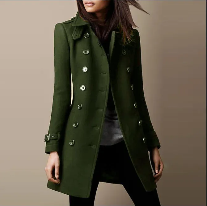 MONICA | DOUBLE BREASTED COAT