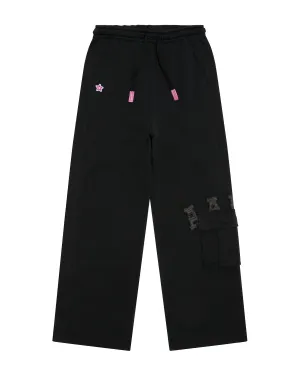Moonface star logo sweat pants