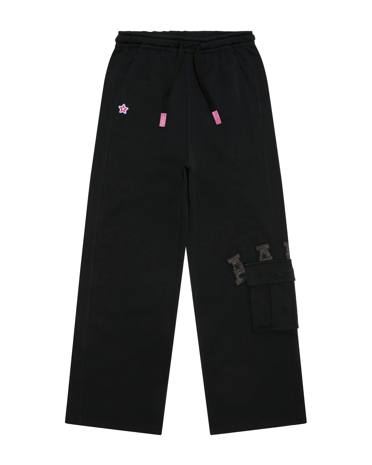 Moonface star logo sweat pants