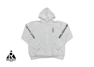 Motif Hoodie "White"